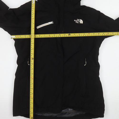 The North Face Women's Black Waterproof Hooded Puffer Jacket M