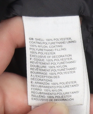The North Face Women's Black Waterproof Hooded Puffer Jacket M