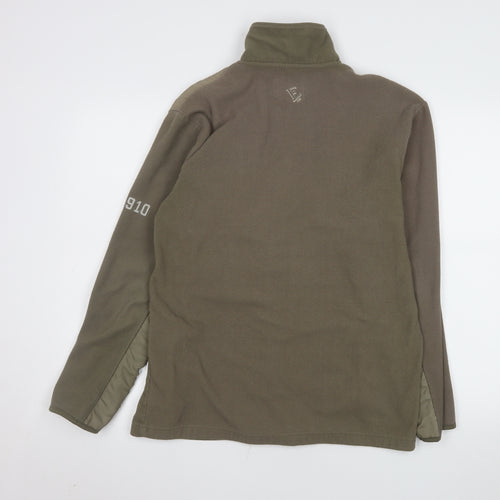 Everlast Men's Green Fleece Full Zip Sports Jacket Size L
