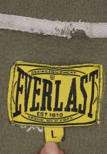 Everlast Men's Green Fleece Full Zip Sports Jacket Size L