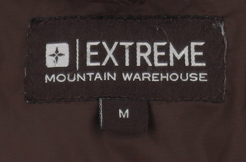Mountain Warehouse Men Brown M Puffer Jacket Winter Down Insulated