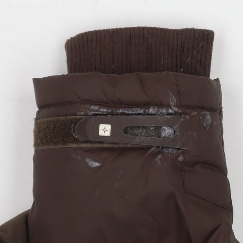 Mountain Warehouse Men Brown M Puffer Jacket Winter Down Insulated