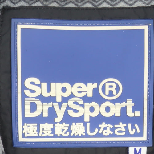 Superdry Women's Black Hooded Duffle Puffer Jacket Size M
