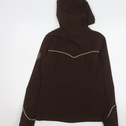 Stone Deek Women's Brown Softshell Hooded Jacket Size S