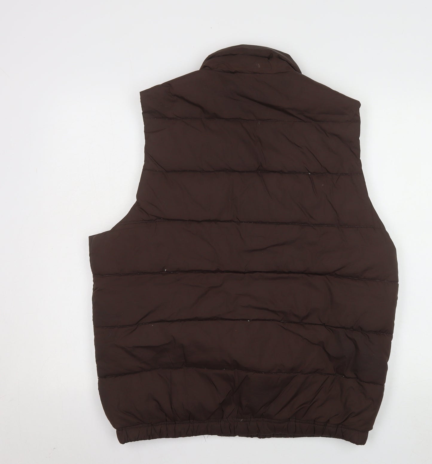 Abercrombie & Fitch Men’s Brown Puffer Waistcoat M Regular Fit