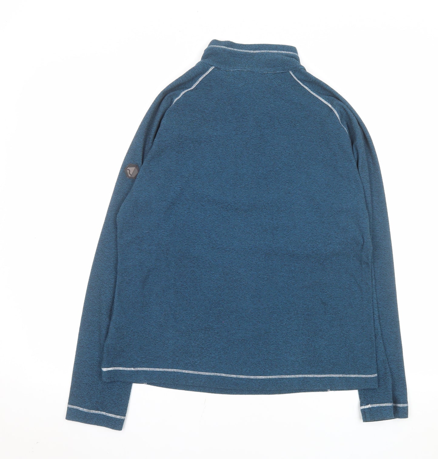 Regatta Women Blue 1/4 Zip Pullover Sweatshirt UK 12