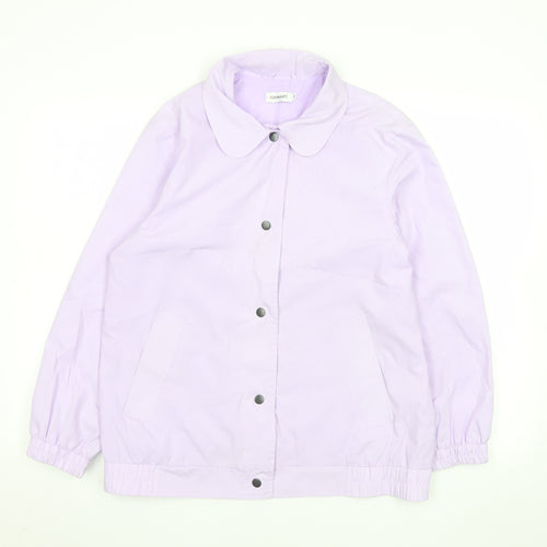 Damart Women's Purple Mid-Length Lined Basic Jacket Size 12