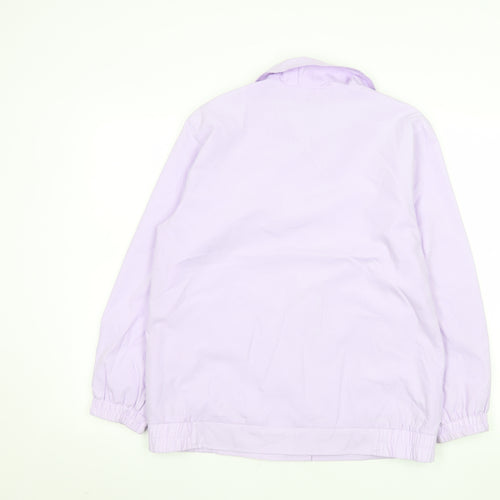 Damart Women's Purple Mid-Length Lined Basic Jacket Size 12
