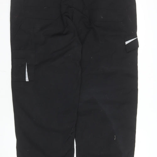 DBLADE Workwear Black XXL Men's Cargo Work Trousers Reflective Waterproof
