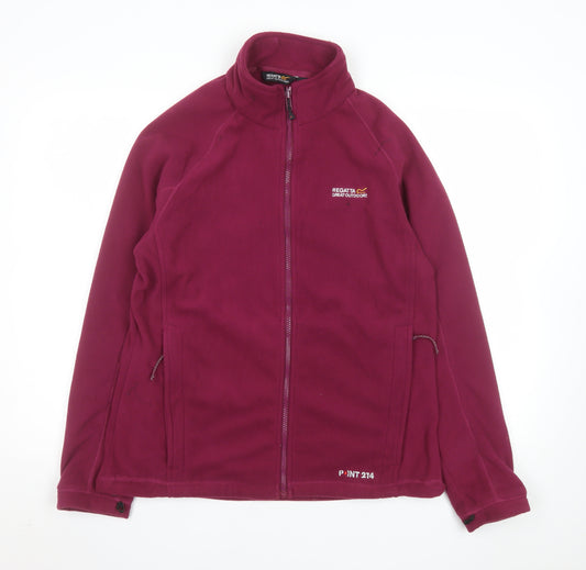 Regatta Women’s Purple Fleece Jacket Size 16 Full Zip Outdoor