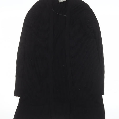Oasis Women’s Black Knit Long Sleeve Cardigan Size M