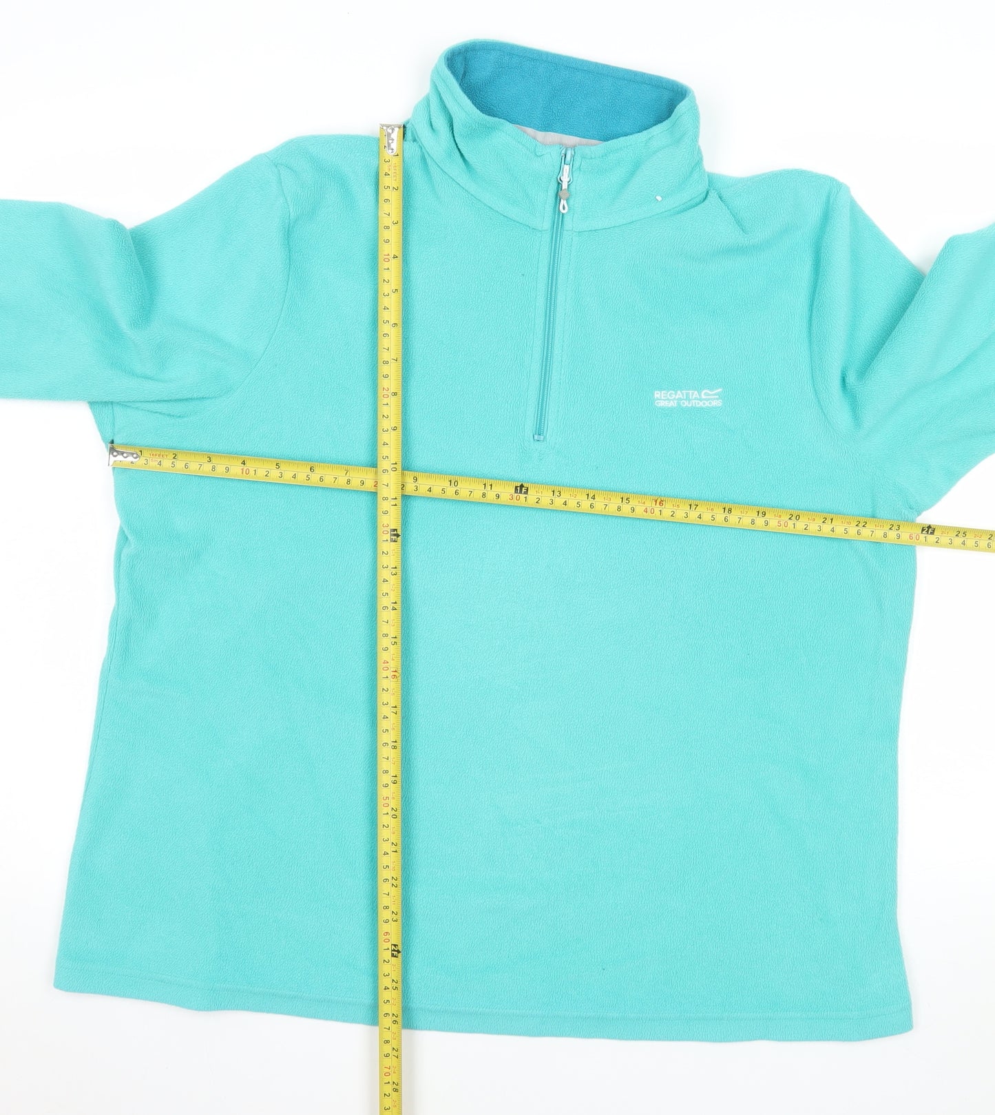 Regatta Women’s Blue Fleece 1/2 Zip Pullover Sweatshirt UK 20