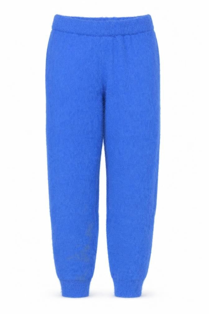 In The Style Women Blue Size 14 Wool-Blend Jogger Trousers