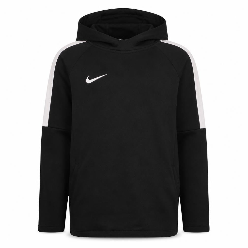 Nike Boys Black Dri-FIT Pullover Hoodie 12-13 Years Sportswear