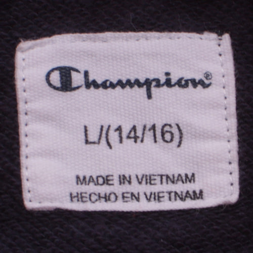 Champion Boys Multicoloured Pullover Hoodie L (14-16 Years) Logo Design