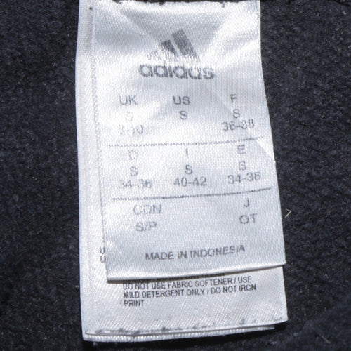 Adidas Men's Black Jogger Sweatpants S Fleece Tapered Fit