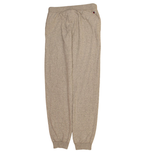 Champion Boys Beige Jogger Trousers 13-14 Years Elastic Waist Logo Sweatpants