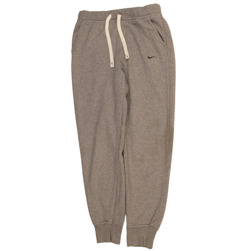 Nike Men's Grey Dri-FIT Jogger Sweatpants S Tapered Fit