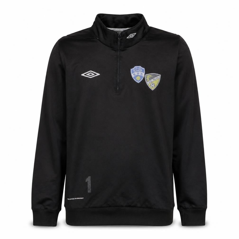 Umbro Men's Black 1/4 Zip Football Sweatshirt Size S