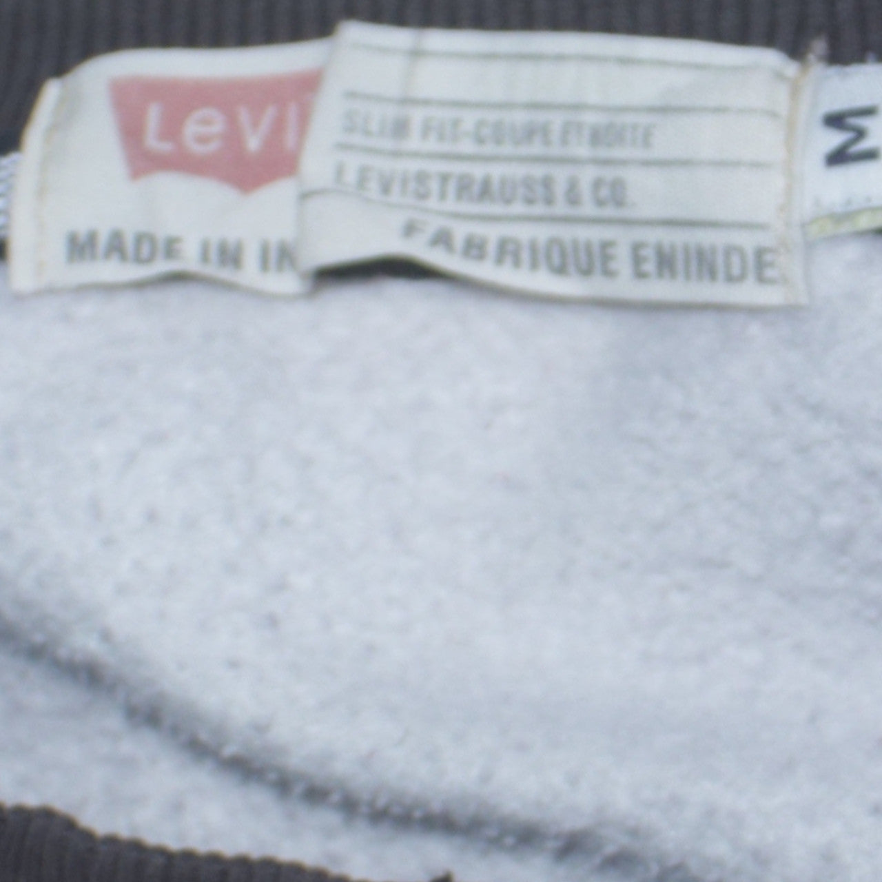 Levi's Men's Multicoloured Striped Slim Fit Sweatshirt M