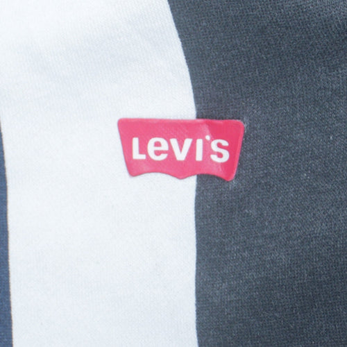 Levi's Men's Multicoloured Striped Slim Fit Sweatshirt M