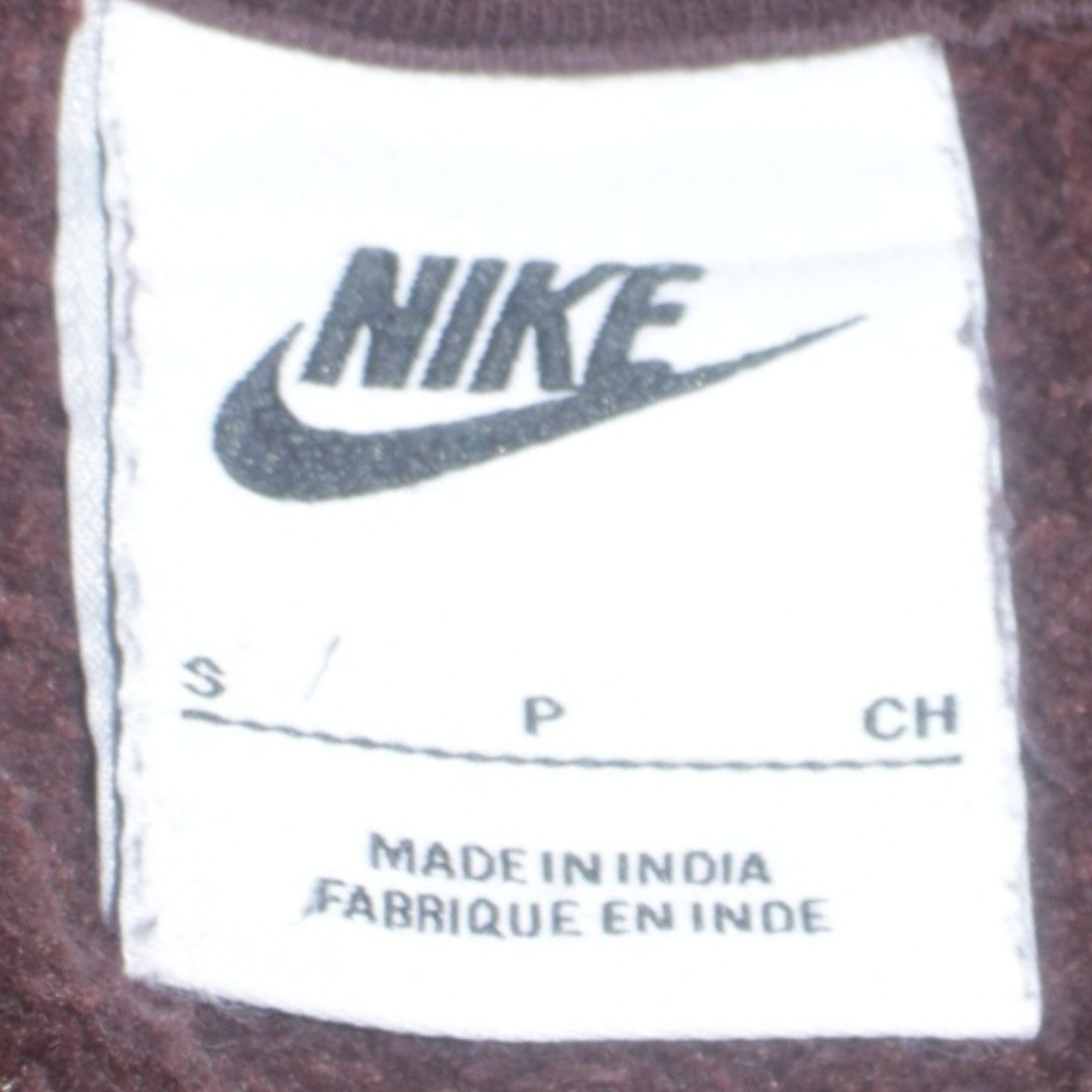 Nike Men's Brown Pullover Hoodie Size S Regular Fit