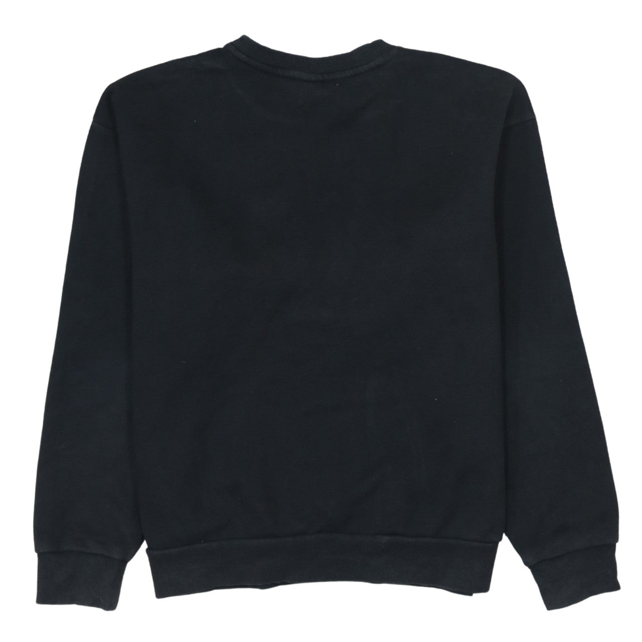 Puma Women's Black Medium Pullover Sweatshirt with Logo Print