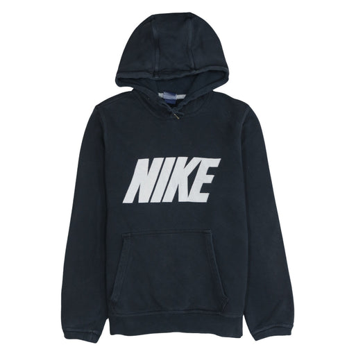 Nike Men's Black Medium Pullover Hoodie with Logo