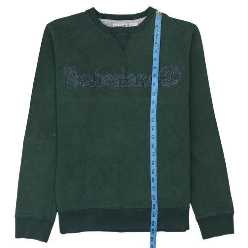 Timberland Men's Green XL Crew Neck Pullover Sweatshirt