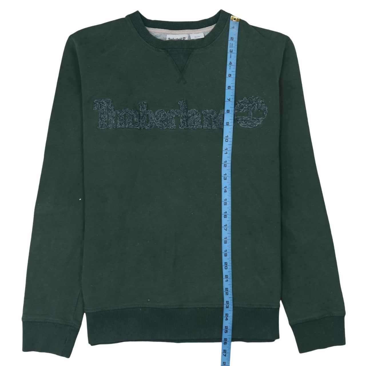 Timberland Men's Green XL Crew Neck Pullover Sweatshirt