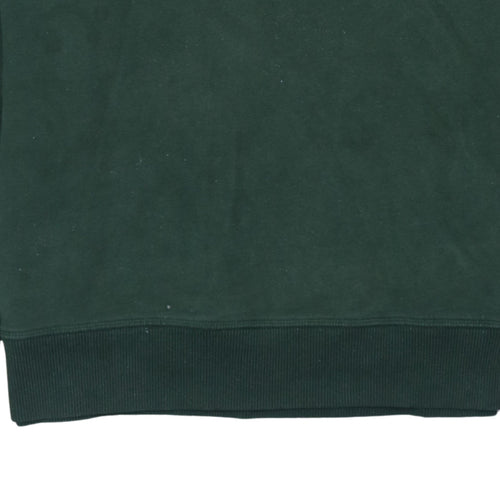 Timberland Men's Green XL Crew Neck Pullover Sweatshirt