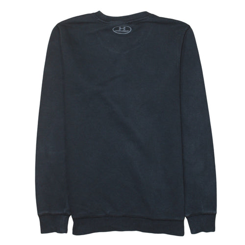 Under Armour Men's Black Small Pullover Crew Neck Sweatshirt