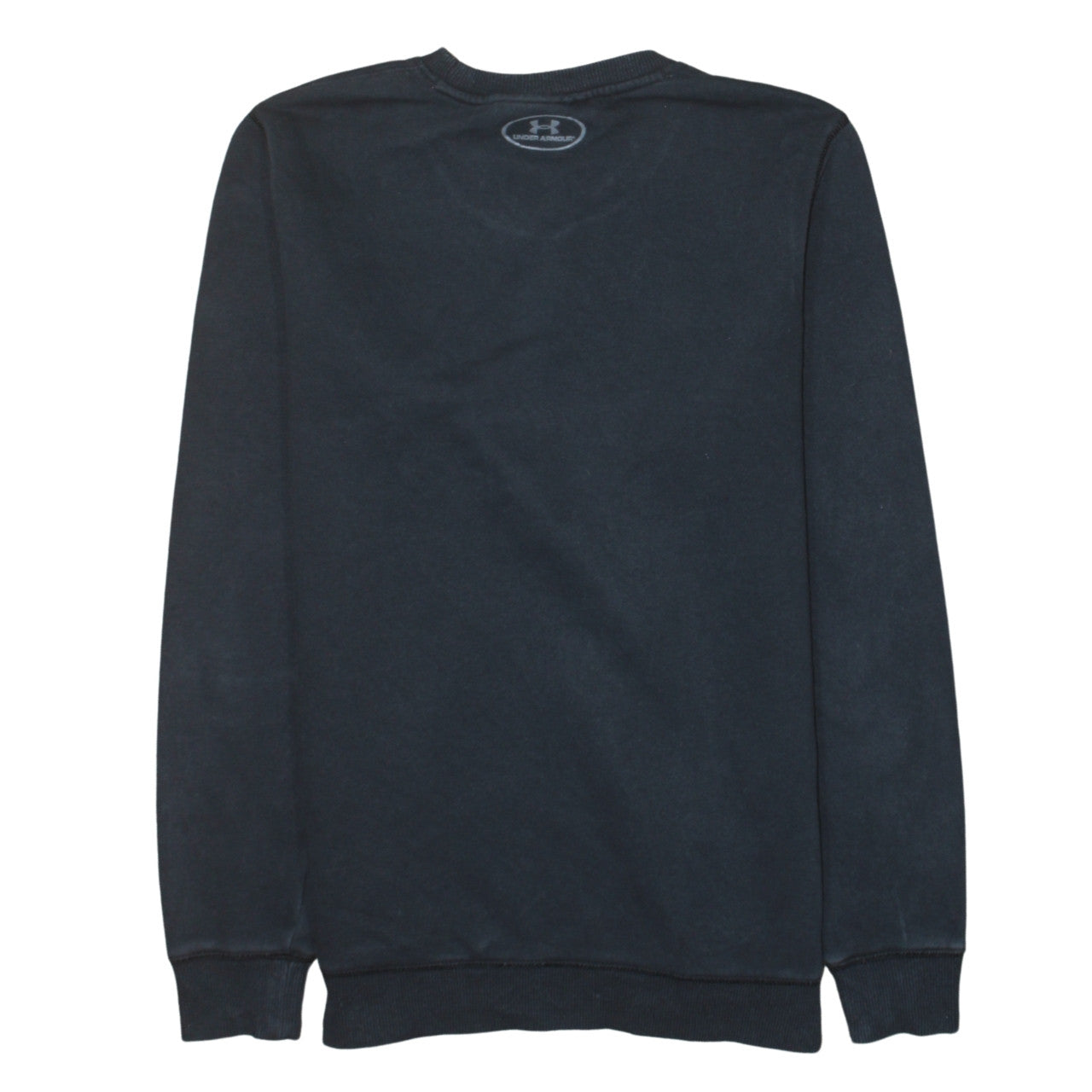 Under Armour Men's Black Small Pullover Crew Neck Sweatshirt