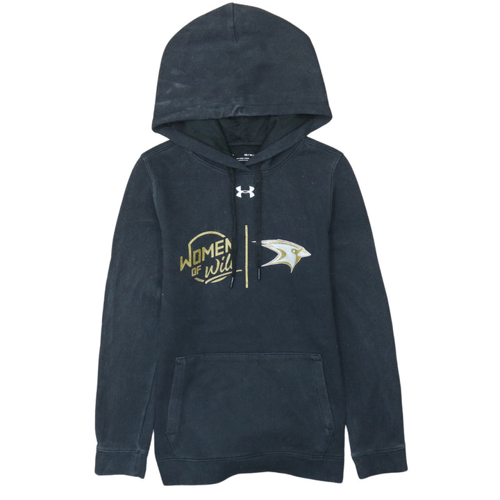 Under Armour Women Black XS Pullover Hoodie ColdGear Women of Will
