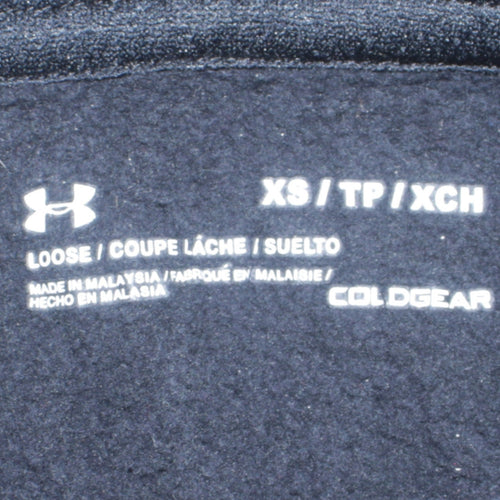 Under Armour Women Black XS Pullover Hoodie ColdGear Women of Will