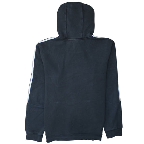 Adidas Men's Black Pullover Hoodie Size M Sports Fleece Sweatshirt