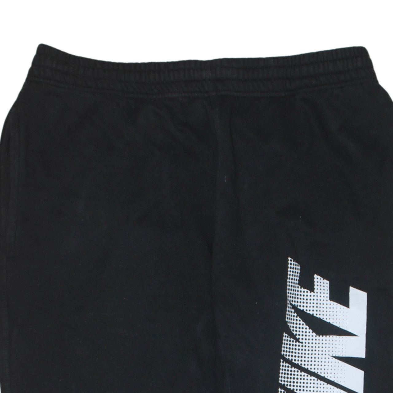 Nike Men's Black M Fleece Track Pants Regular Fit Elastic Waist