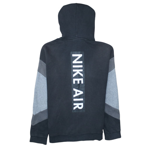 Nike Air Men's Black Full Zip Fleece Hoodie Size S