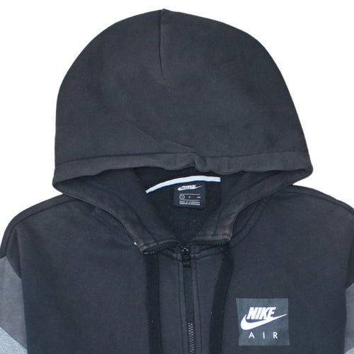 Nike Air Men's Black Full Zip Fleece Hoodie Size S