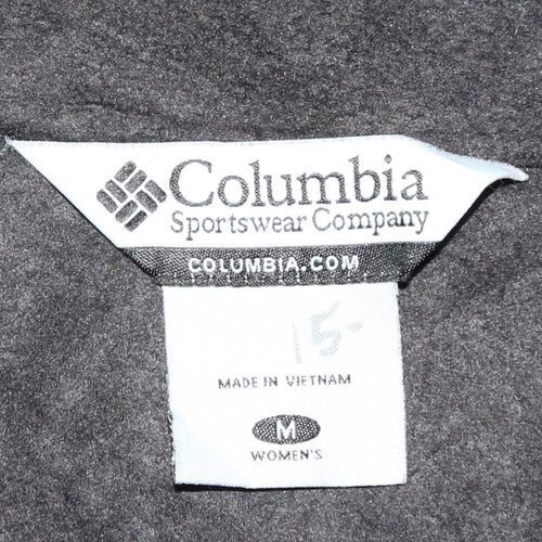 Columbia Women's Black M Full Zip Fleece Jacket Missouri Design