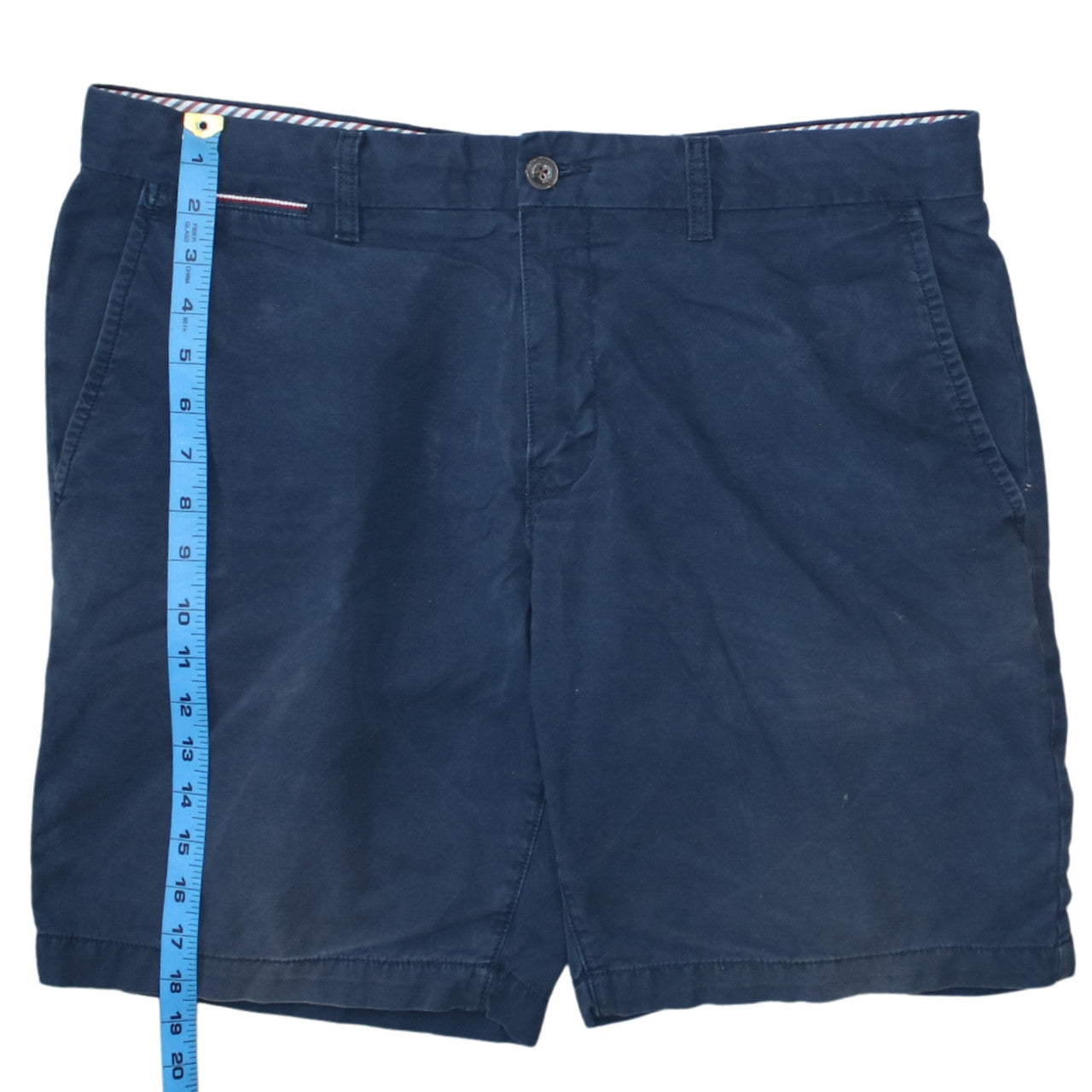 Tommy Hilfiger Men's Blue Chino Shorts Size 36 Regular Fit