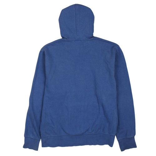 Nike Men's Blue Pullover Hoodie Crush Baseball Graphic M