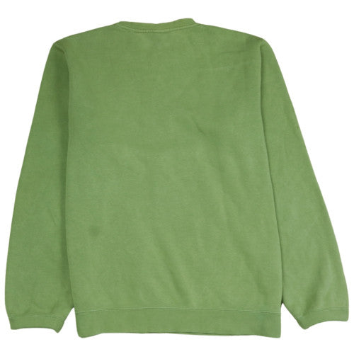 Nike Men's Green Crew Neck Pullover Sweatshirt Size S