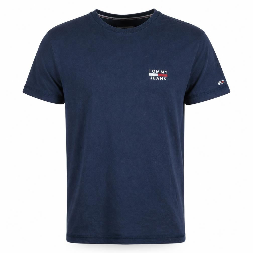 Tommy Jeans Men's Blue XS Crew Neck Cotton Short Sleeve T-Shirt