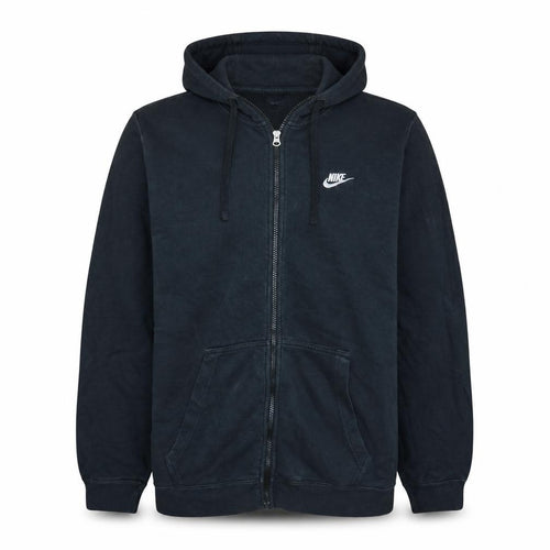 Nike Mens Black Full Zip Hoodie Size L Sportswear Fleece