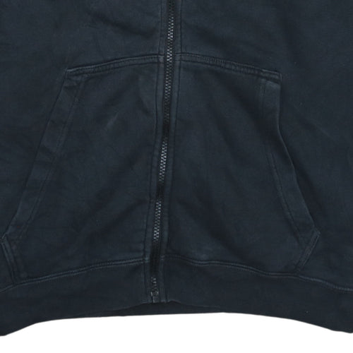 Nike Mens Black Full Zip Hoodie Size L Sportswear Fleece