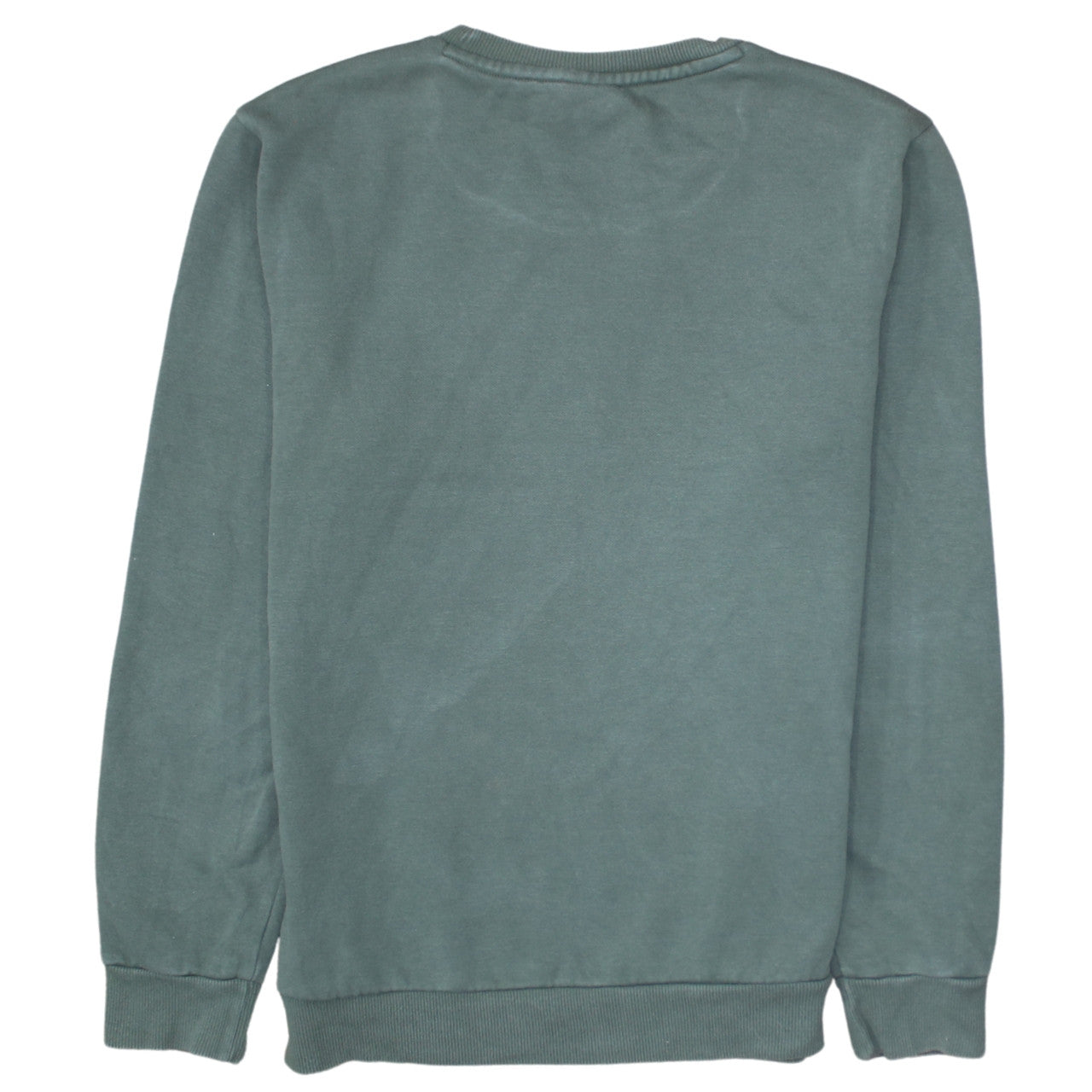 Puma Men's Green XS Crew Neck Logo Sweatshirt Pullover