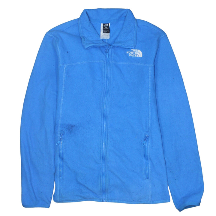 The North Face Men's Blue Fleece Full Zip Active Jacket Size M