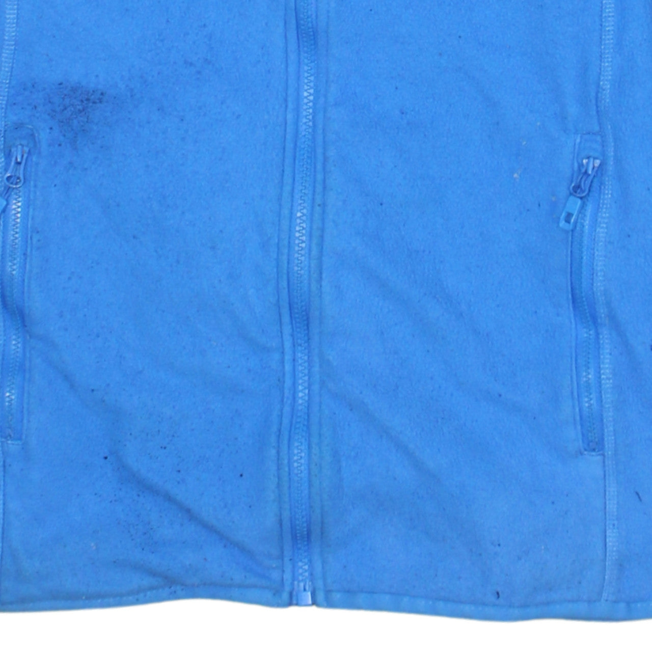 The North Face Men's Blue Fleece Full Zip Active Jacket Size M