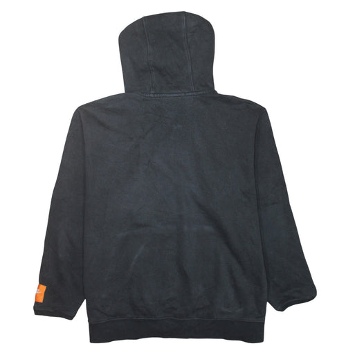Nike Men's Black 2XL Pullover Hoodie Just Do It Fleece Sweatshirt